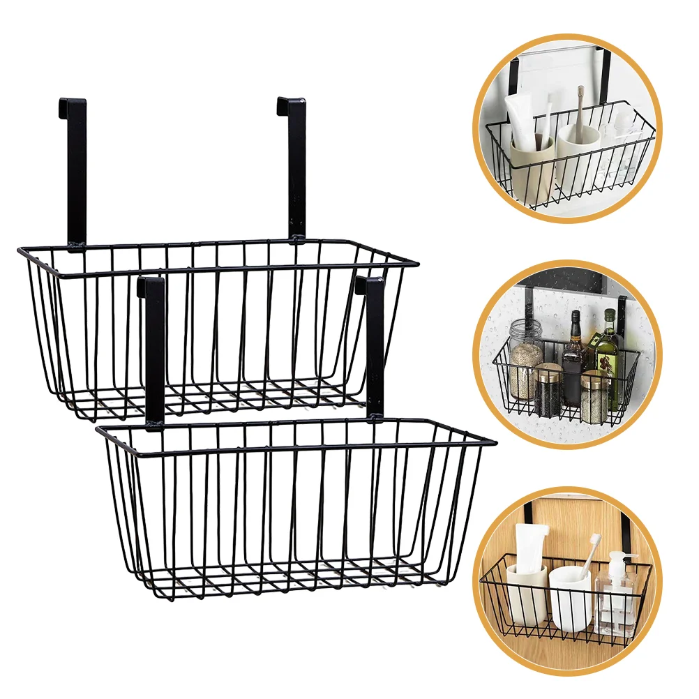 2 Pcs Furniture Hanging Basket Wall Nail-free Seasoning Rack Iron Kitchen Wire Student Storage
2 Pcs Furniture Hanging Basket Wall Nail-free Seasoning Rack Iron Kitchen Wire Student Storage