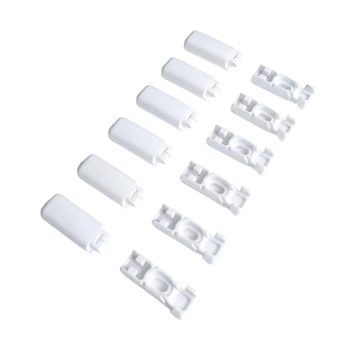 Комплект аксессуаров для плиссированных жалюзи 6 шт
Комплект аксессуаров для плиссированных жалюзи 6 шт