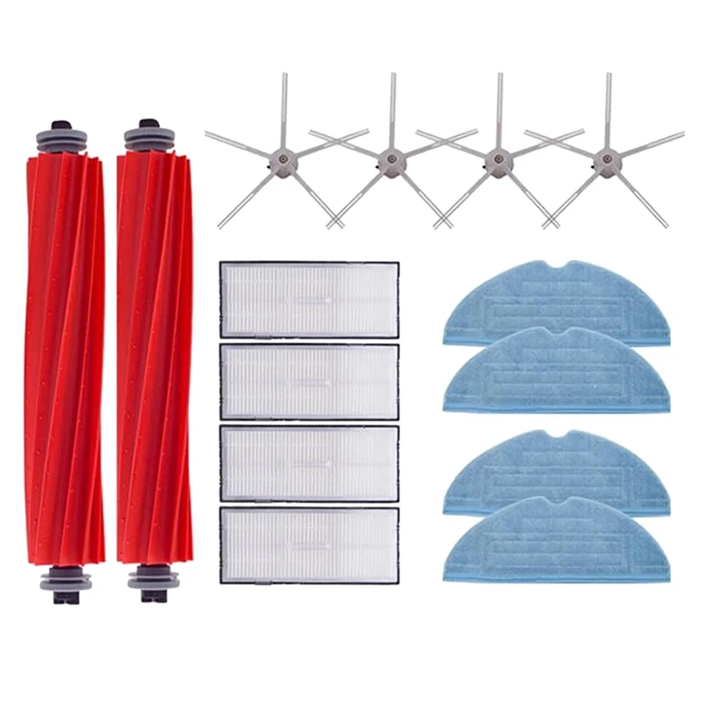 14 Pcs For Roborock S7 T7S HEPA Accessory Of Filter Detachable Main Brush Cover Mop Cloth Side Brush Vacuum Cleaner Part
14 Pcs For Roborock S7 T7S HEPA Accessory Of Filter Detachable Main Brush Cover Mop Cloth Side Brush Vacuum Cleaner Part