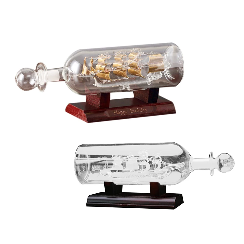 Ship In A Bottle Glass Boat Wood Base Decorative Ornaments Room Vintage Home Decor Decoration Accessories
Ship In A Bottle Glass Boat Wood Base Decorative Ornaments Room Vintage Home Decor Decoration Accessories