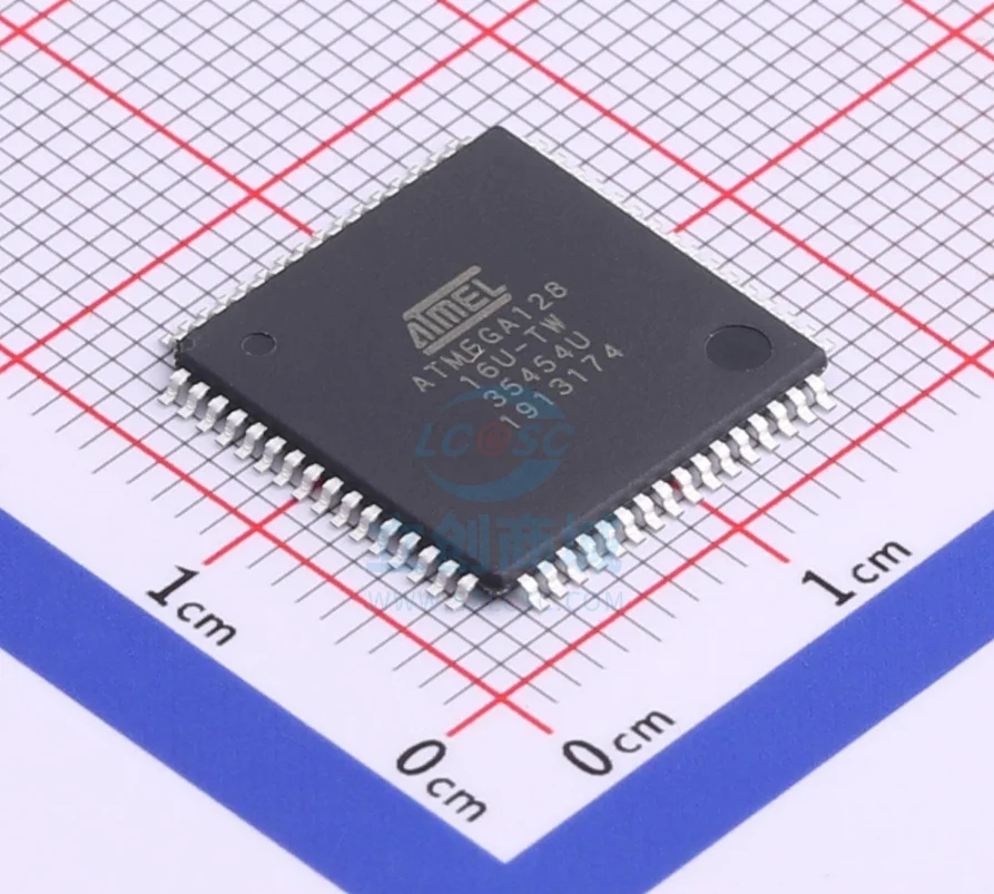 

1PCS/LOTE ATMEGA128-16AU Package TQFP-64 New Original Genuine Processor/microcontroller IC Chip