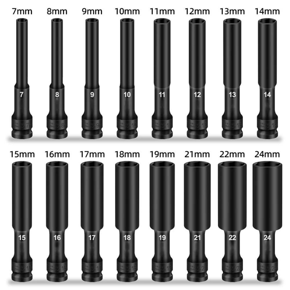 1/2 Drive Socket Impact Wrench Hex Socket Head 8-24mm Adapter Spanner Converter Reducer Electric Impact Hex Standard Wrench Sock
1/2 Drive Socket Impact Wrench Hex Socket Head 8-24mm Adapter Spanner Converter Reducer Electric Impact Hex Standard Wrench Sock
