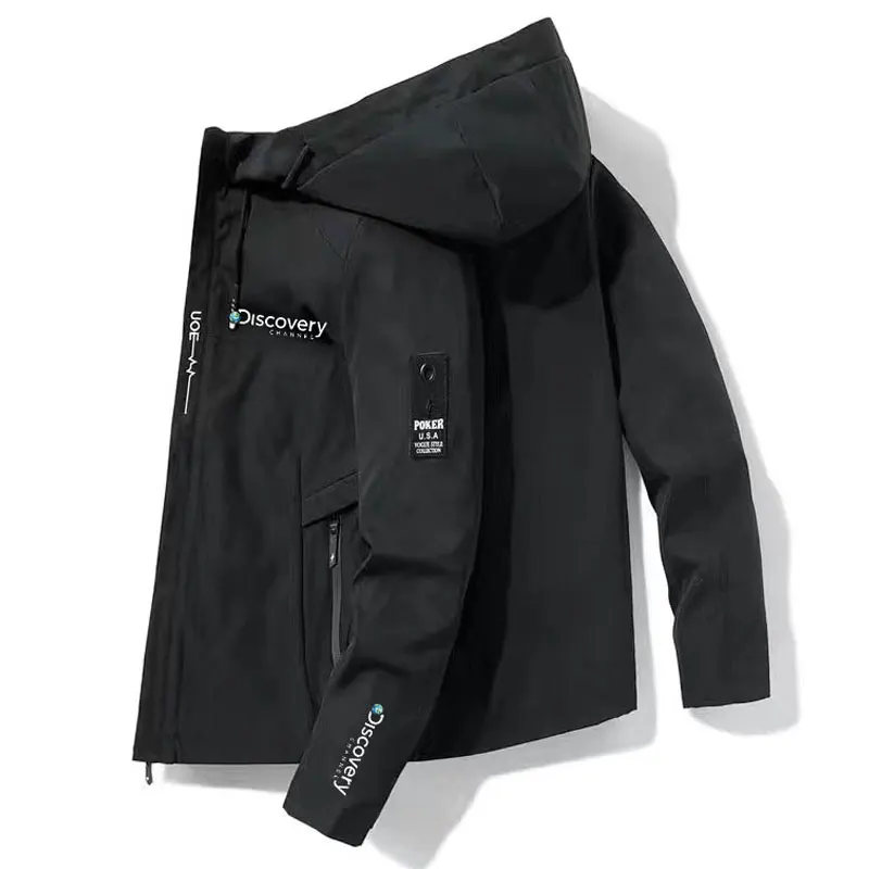 Discovery 2023 Bomber Jacket Men's Windbreaker Zip Coat Spring Autumn Casual Work Jacket Fashion Outdoor Adventure Jacket
Discovery 2023 Bomber Jacket Men's Windbreaker Zip Coat Spring Autumn Casual Work Jacket Fashion Outdoor Adventure Jacket