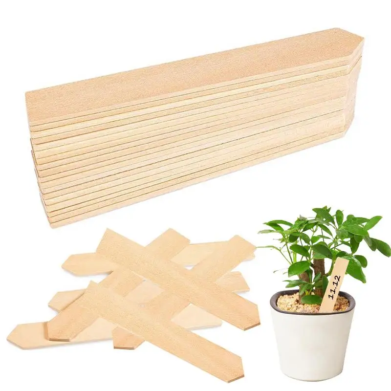 50pcs Wooden Plant Labels Garden Seedlings Potted Sign Tags Marker Garden Labels For Flowerpot Plant Tags Vegetable Garden
50pcs Wooden Plant Labels Garden Seedlings Potted Sign Tags Marker Garden Labels For Flowerpot Plant Tags Vegetable Garden