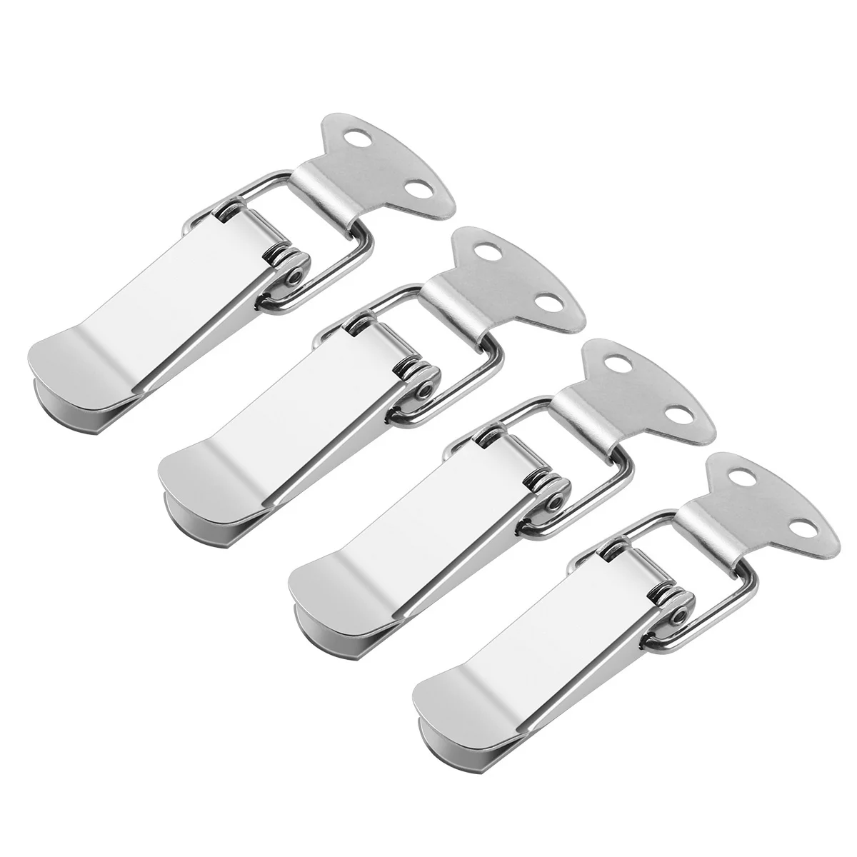 4pcs Stainless Steel Spring Loaded Toggle Case Box Chest Trunk Catches Hasps Clamps (Silver)
4pcs Stainless Steel Spring Loaded Toggle Case Box Chest Trunk Catches Hasps Clamps (Silver)