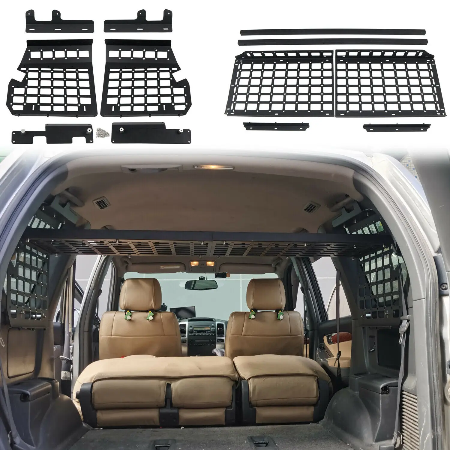 Rack Trunk Luggage Shelf Hanging Boards Panel Kit For Toyota Prado Fj120 2003-09
Rack Trunk Luggage Shelf Hanging Boards Panel Kit For Toyota Prado Fj120 2003-09