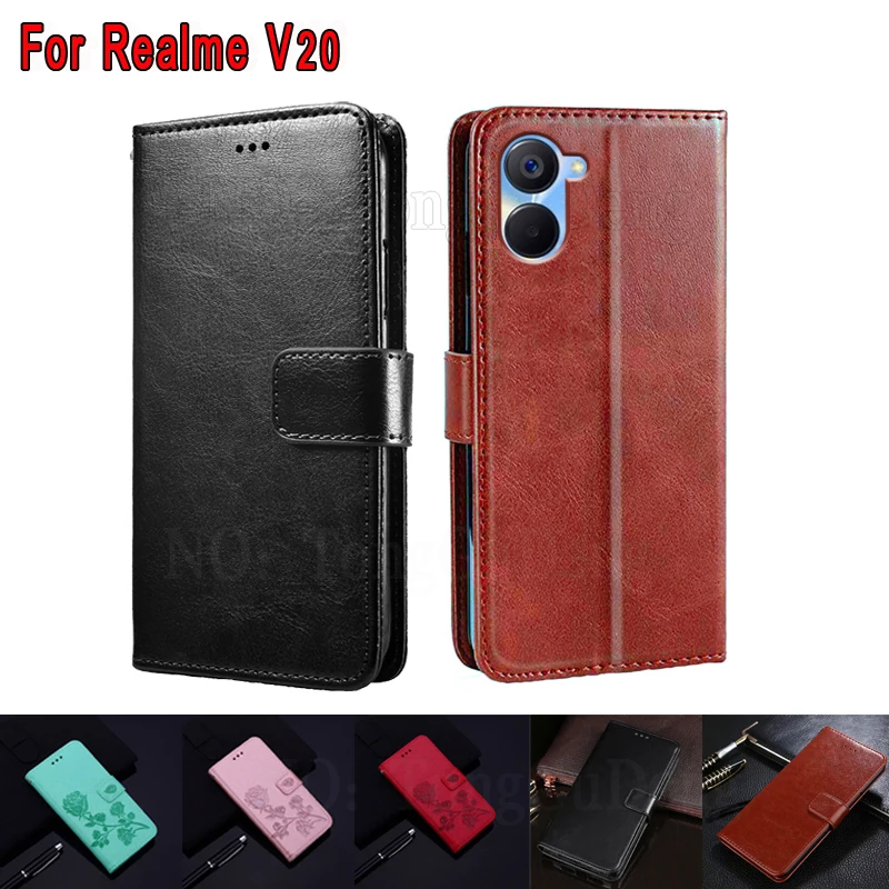 Vintage PU Leather Case For Realme V20 5G Funda Para Realmi V20 V23 V25 5G Wallet Book Stand Coque de Realme Q5x Q5i Q5 Pro Etui
Vintage PU Leather Case For Realme V20 5G Funda Para Realmi V20 V23 V25 5G Wallet Book Stand Coque de Realme Q5x Q5i Q5 Pro Etui