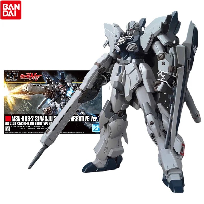 Bandai Gundam Model Kit Anime Figure HGUC MSN-06S-2 Sinanju Stein Narrative Genuine Gunpla Anime Action Figure Toys for Children
Bandai Gundam Model Kit Anime Figure HGUC MSN-06S-2 Sinanju Stein Narrative Genuine Gunpla Anime Action Figure Toys for Children