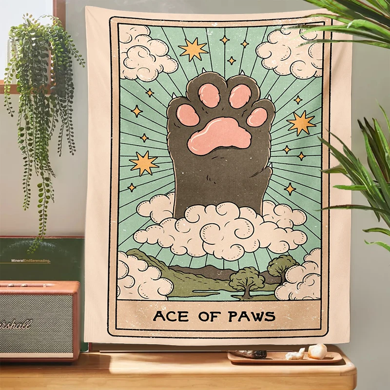 Tapiz De Patas De Gato De Tarot Colgante De Pared, Decoración De Brujería Bohemia, Decoración Hogar, Colchón Hippie, Decoración
Tapiz De Patas De Gato De Tarot Colgante De Pared, Decoración De Brujería Bohemia, Decoración Hogar, Colchón Hippie, Decoración
