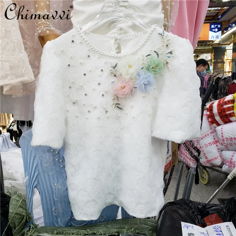 Fashion Ruffles Doll Collar Shirt for Women 2022 Summer Clothes New Chic Top Sweet and Loose Versatile Chiffon Shirts All-match
Fashion Ruffles Doll Collar Shirt for Women 2022 Summer Clothes New Chic Top Sweet and Loose Versatile Chiffon Shirts All-match
