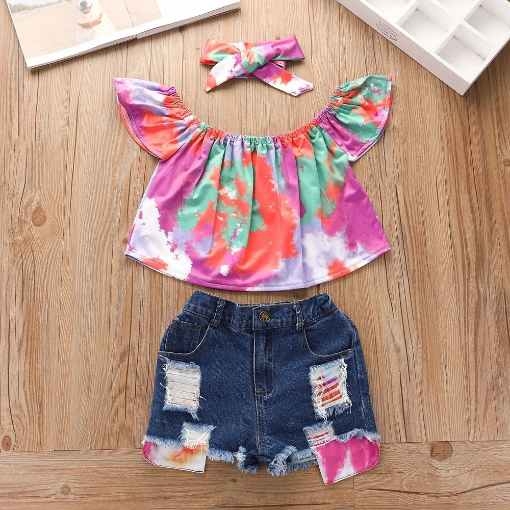 2022 New Summer Clothes Sets Sleeveless O Neck Ruffles Denim Shorts Muti Cute 2 Piece Sets Designer Boys Clothes Sets 4-7T
2022 New Summer Clothes Sets Sleeveless O Neck Ruffles Denim Shorts Muti Cute 2 Piece Sets Designer Boys Clothes Sets 4-7T