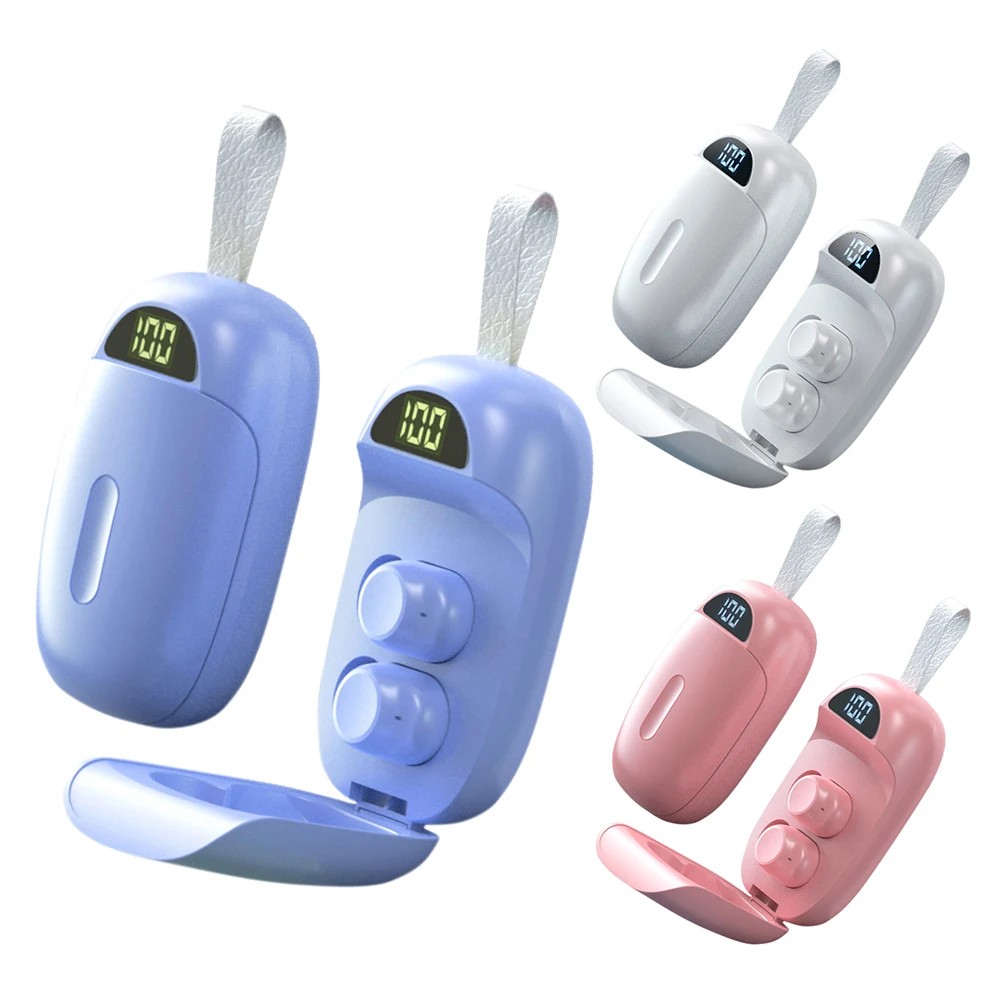 A6 TWS Wireless Headphones LED Digital Display Hands-free Bluetooth-Compatible 5.2 Earbuds Bass HIFI Stereo Earphones
A6 TWS Wireless Headphones LED Digital Display Hands-free Bluetooth-Compatible 5.2 Earbuds Bass HIFI Stereo Earphones