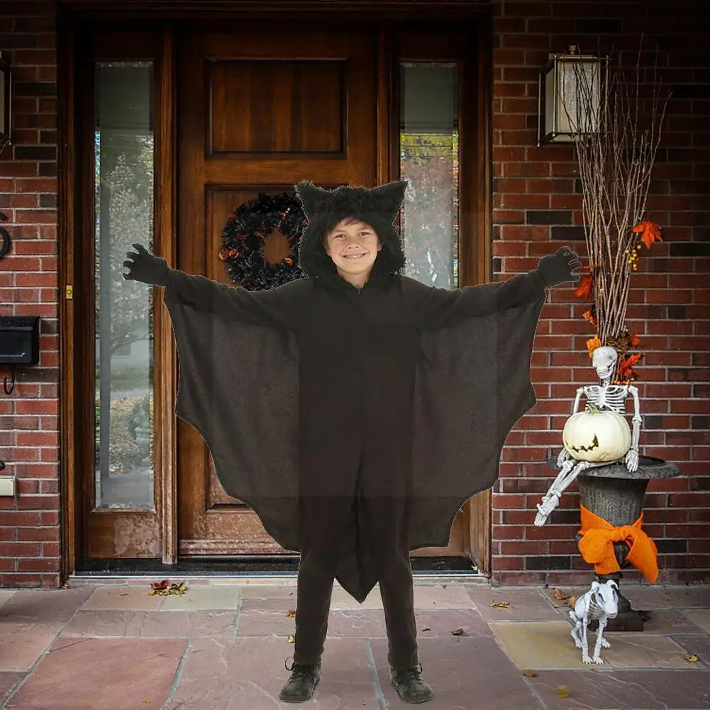 Kids Bat Cosplay Costume For Boy Girl Halloween/Carnival Anime Superhero Hooded Party Suit W2C8 C1Y5
Kids Bat Cosplay Costume For Boy Girl Halloween/Carnival Anime Superhero Hooded Party Suit W2C8 C1Y5