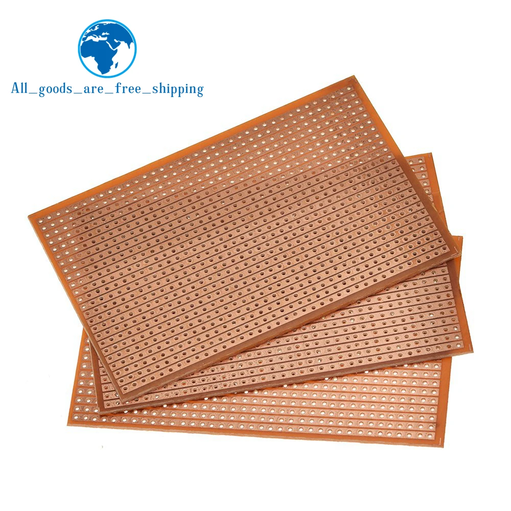 1PCS DIY 6.4x9.5 6.4*9.5CM Prototype Paper PCB Universal Experiment Matrix Circuit Board Single Row Continuous Hole 64x95mm
1PCS DIY 6.4x9.5 6.4*9.5CM Prototype Paper PCB Universal Experiment Matrix Circuit Board Single Row Continuous Hole 64x95mm