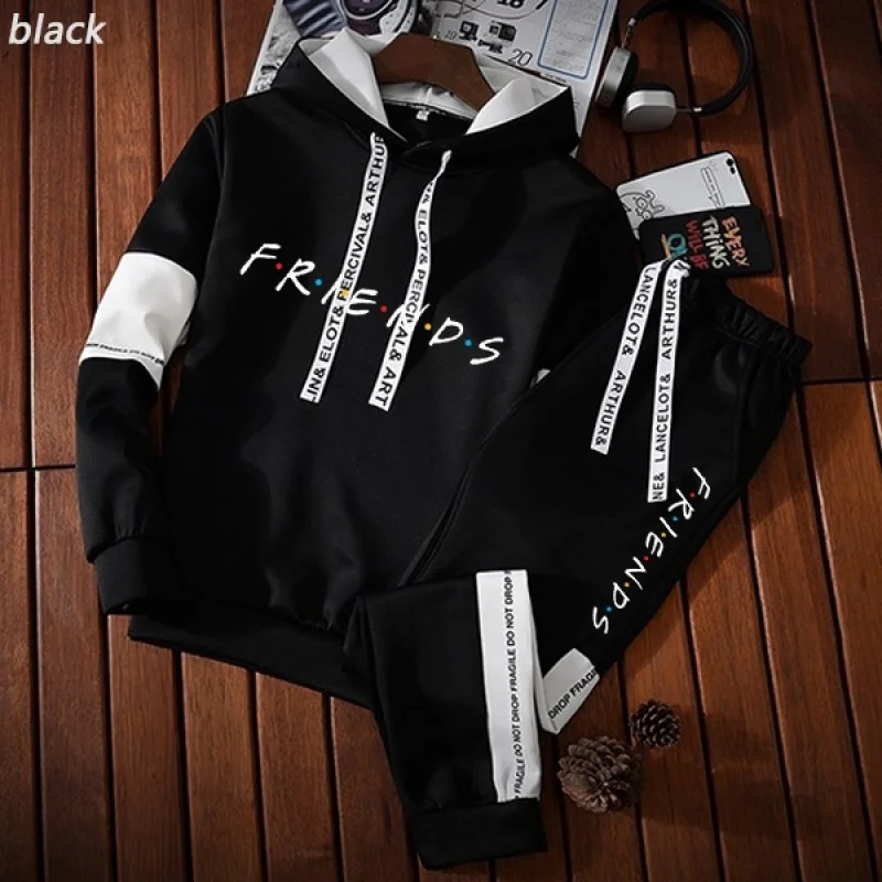 2022 Men Fashion Hoody Tracksuit Jogging Hoodie Sweatpants Set Pullover Sweat Pants Suit Sportwear Outdoor Two Piece Outfits
2022 Men Fashion Hoody Tracksuit Jogging Hoodie Sweatpants Set Pullover Sweat Pants Suit Sportwear Outdoor Two Piece Outfits