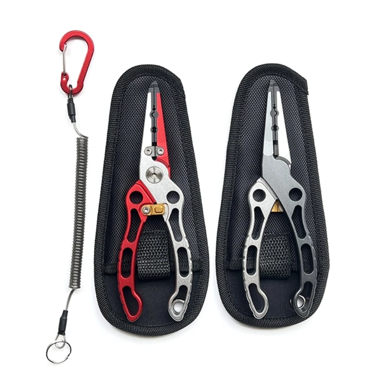 Multifunctional Fishing Pliers Hook Remover Fishing Tool Aluminum Lip Gripper Fishing Tong Line Cutter Scissor Fishing Equipment
Multifunctional Fishing Pliers Hook Remover Fishing Tool Aluminum Lip Gripper Fishing Tong Line Cutter Scissor Fishing Equipment
