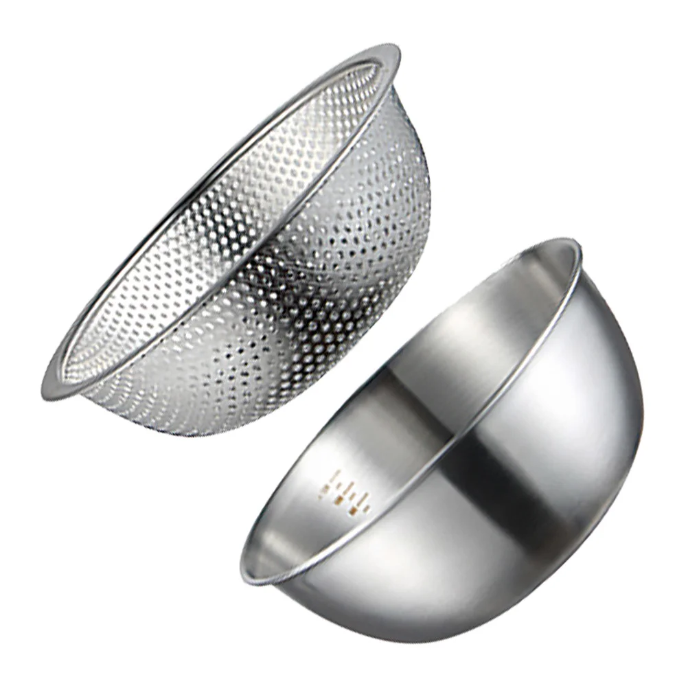 Bowl Steel Washing Stainless Strainer Kitchen Bowls Basket Colander Vegetable Drainer Fruit Drainage Rice Mixing Basin Drain
Bowl Steel Washing Stainless Strainer Kitchen Bowls Basket Colander Vegetable Drainer Fruit Drainage Rice Mixing Basin Drain