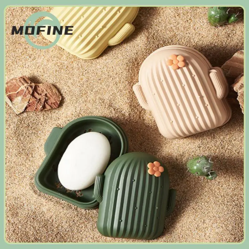 Soap Box Convenient Drainage Cactus Soap Box Cartoonish Common For Travel Dormitories Shower Room With Cover Lovely
Soap Box Convenient Drainage Cactus Soap Box Cartoonish Common For Travel Dormitories Shower Room With Cover Lovely