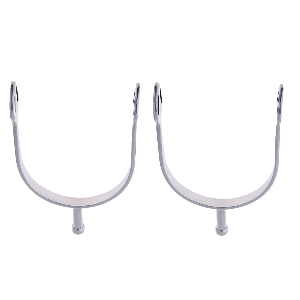 1 Pair Stainless Steel Horse Spurs English Spurs for Men Women Western Equestrian Horse Riding - 14x8x2cm
1 Pair Stainless Steel Horse Spurs English Spurs for Men Women Western Equestrian Horse Riding - 14x8x2cm