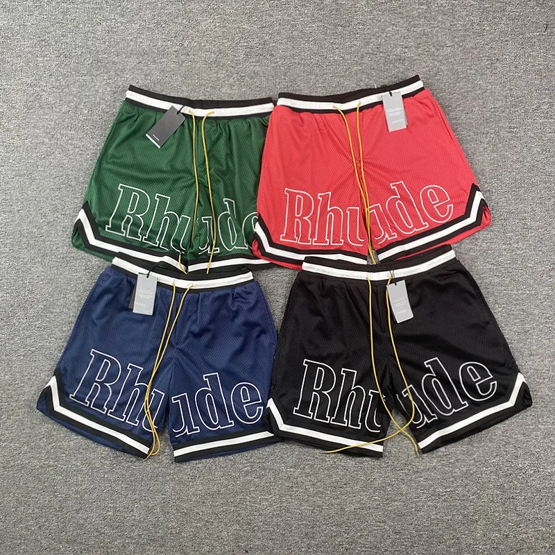 RHUDE Mesh Shorts Men Women 1:1 Best Quality Drawstring Oversized Breathable Short
RHUDE Mesh Shorts Men Women 1:1 Best Quality Drawstring Oversized Breathable Short