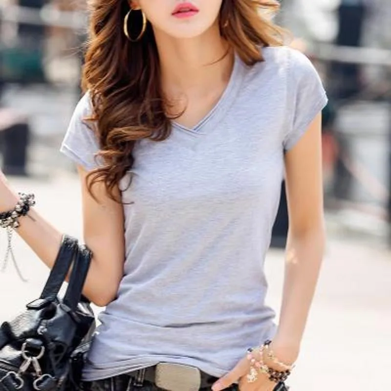 T Shirt Women Female Casual Short Sleeve T-shirt Women two color 2021 Broadcloth
T Shirt Women Female Casual Short Sleeve T-shirt Women two color 2021 Broadcloth