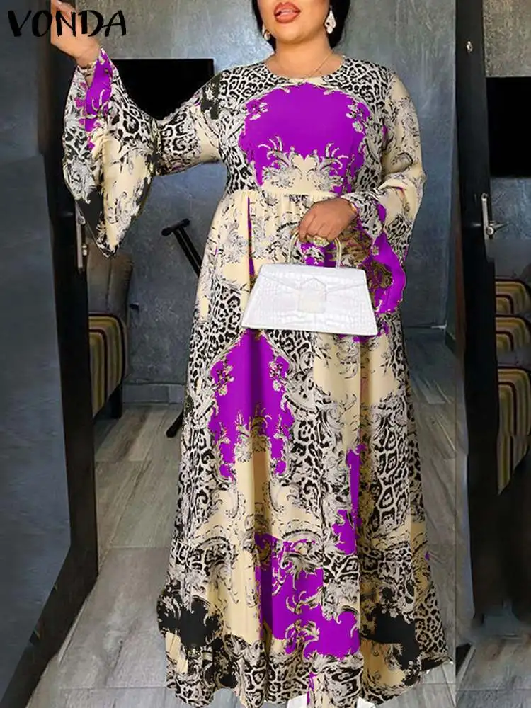 2023 Summer Sundress Fashion Women Long Sleeve Pleated Party Dress Vintage Printed Holiday Maxi Sundress Casual Vestido
2023 Summer Sundress Fashion Women Long Sleeve Pleated Party Dress Vintage Printed Holiday Maxi Sundress Casual Vestido