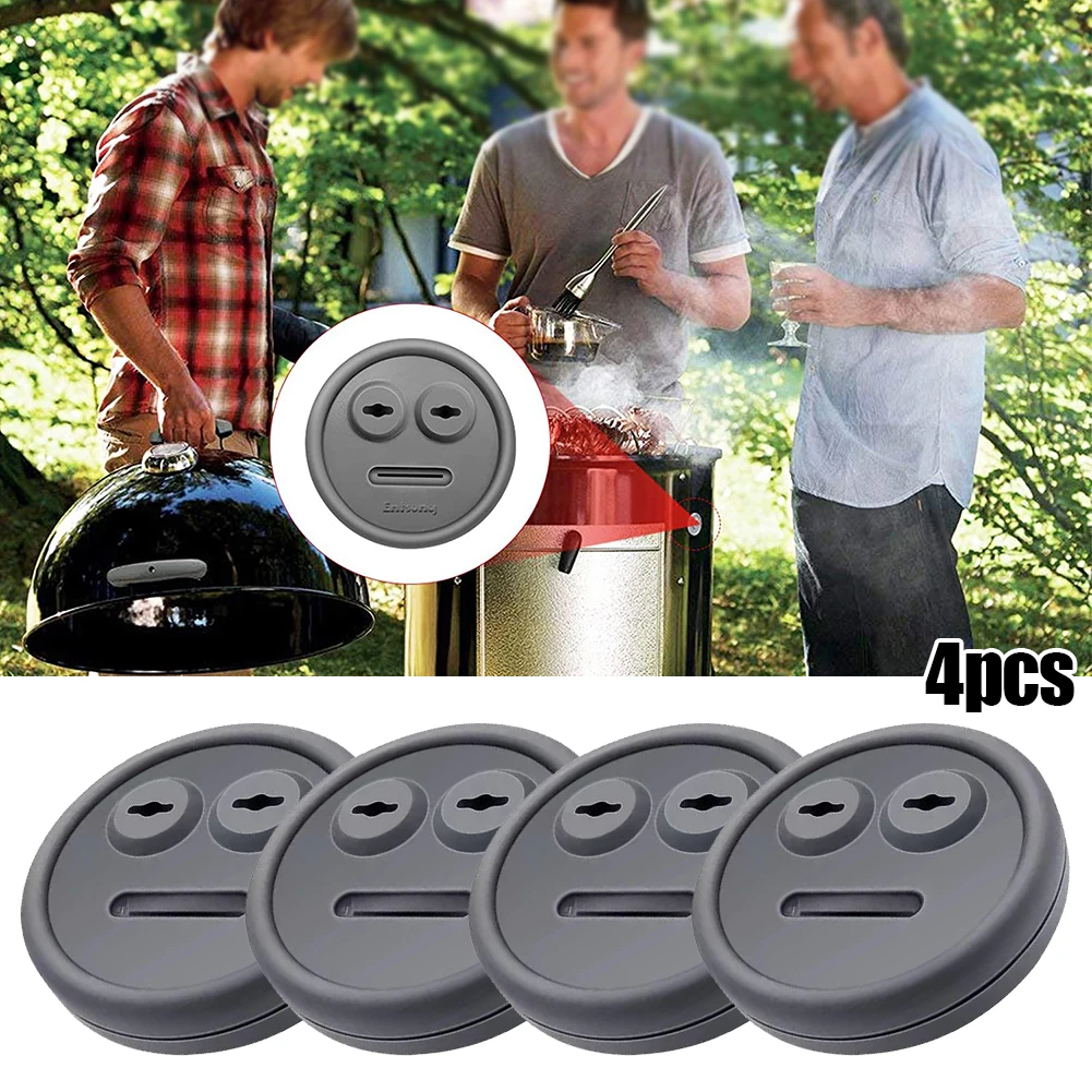 4-Pack Thermometer And Probe Grommet For BBQ Grill Perfect Replacement Parts For Weber Smokey Mountain Cookers(14", 18" And 22")
4-Pack Thermometer And Probe Grommet For BBQ Grill Perfect Replacement Parts For Weber Smokey Mountain Cookers(14", 18" And 22")