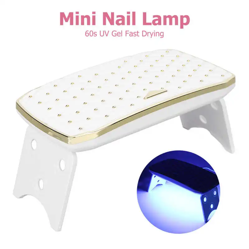 

Mini UV LED Nail Lamp 36W Home Salon Folding Portable Nail Gel Dryer Curing Lamp for Nail Artist Gel Polish Dryer