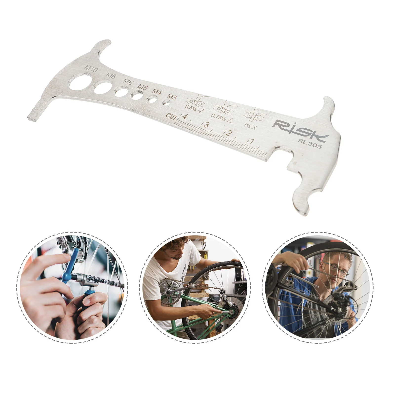 1Pc Chain Wear Tool Chain Wear Gauge Chain Measuring Gadget Bike Chain Wear Indicator Bike Chain Wear Tool Bike Chain Checker
1Pc Chain Wear Tool Chain Wear Gauge Chain Measuring Gadget Bike Chain Wear Indicator Bike Chain Wear Tool Bike Chain Checker