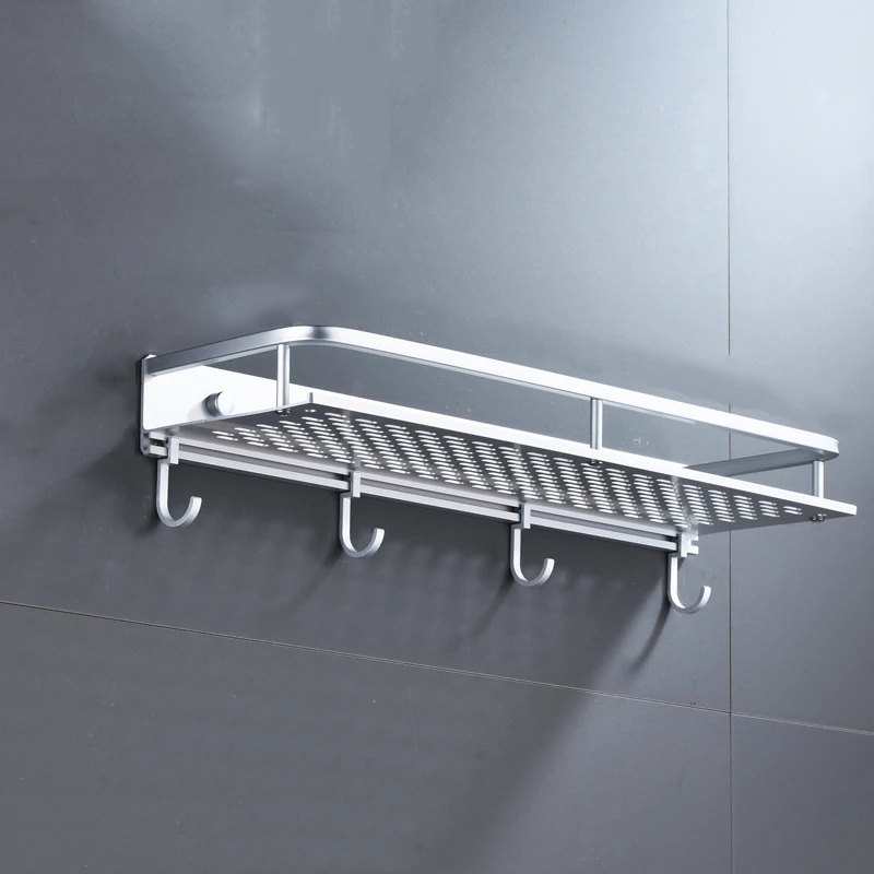 Thickening Wall Shelf Towel Luxurious Bathroom Perforation Free Toilet Storage Shelf Aluminum Alloy Salle De Bain Shelf KC50JZ
Thickening Wall Shelf Towel Luxurious Bathroom Perforation Free Toilet Storage Shelf Aluminum Alloy Salle De Bain Shelf KC50JZ