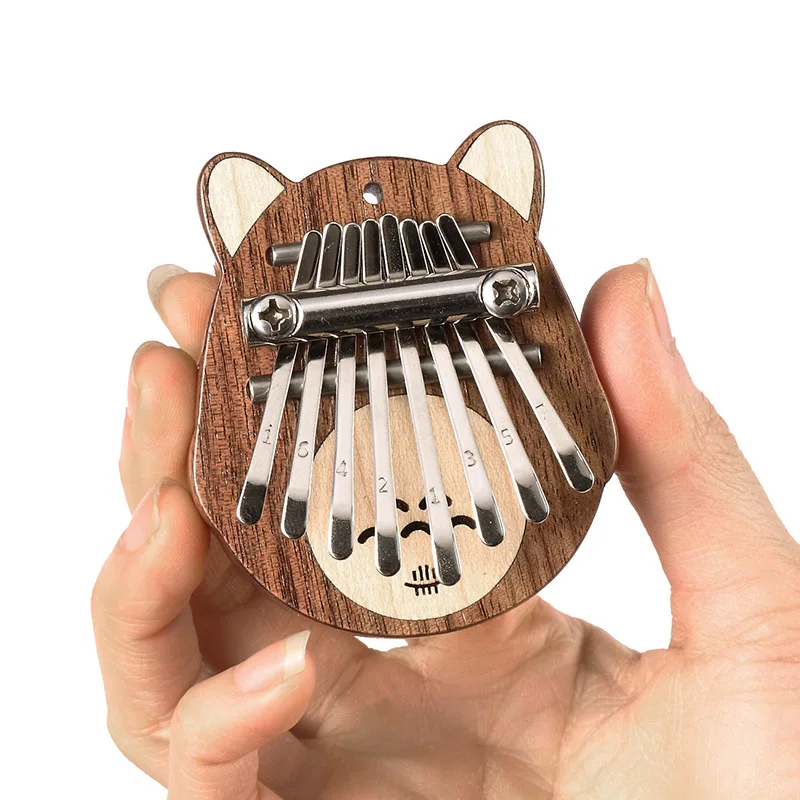 HLURU Mini Kalimba 8 Keys Thumb Piano Full Veneer Solid Wood Black Walnut Kalimba Finger Piano Beginners Keyboard Instrument
HLURU Mini Kalimba 8 Keys Thumb Piano Full Veneer Solid Wood Black Walnut Kalimba Finger Piano Beginners Keyboard Instrument
