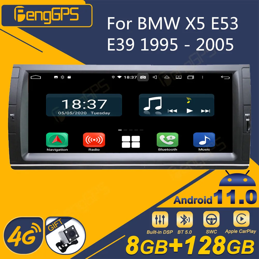 

Автомагнитола для BMW X5 E53 E39 1995 - 2005 Android 2Din стерео приемник Авторадио мультимедийный DVD-плеер GPS навигация головное устройство экран