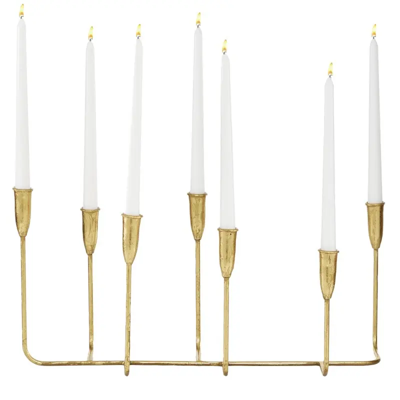 Fashionable Gold Metal Slim Candleholder, Elegant and Stylish Home Decoration Accessory
Fashionable Gold Metal Slim Candleholder, Elegant and Stylish Home Decoration Accessory