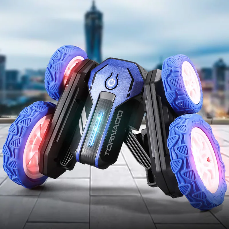 4WD RC Stunt Car 2.4G Music Lighting Remote Control Car Double Side RC Car 360° Reversal Vehicle Education Toys For Children
4WD RC Stunt Car 2.4G Music Lighting Remote Control Car Double Side RC Car 360° Reversal Vehicle Education Toys For Children