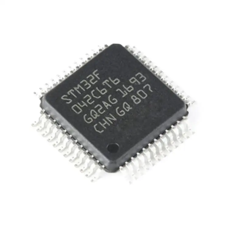 Original STM32F042C6T6 LQFP - 48 ARM architecture (M0 32-bit microcontrollers MCU
Original STM32F042C6T6 LQFP - 48 ARM architecture (M0 32-bit microcontrollers MCU