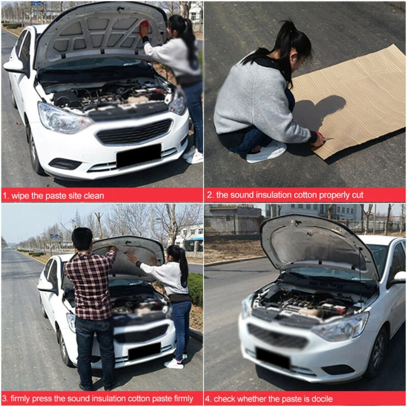 1*Car Soundproof Pad Silver Deadening Mat Firewall Insulation Audio Noise Insulator Pad Rubber Foam Aluminum Foil Auto Interior
1*Car Soundproof Pad Silver Deadening Mat Firewall Insulation Audio Noise Insulator Pad Rubber Foam Aluminum Foil Auto Interior