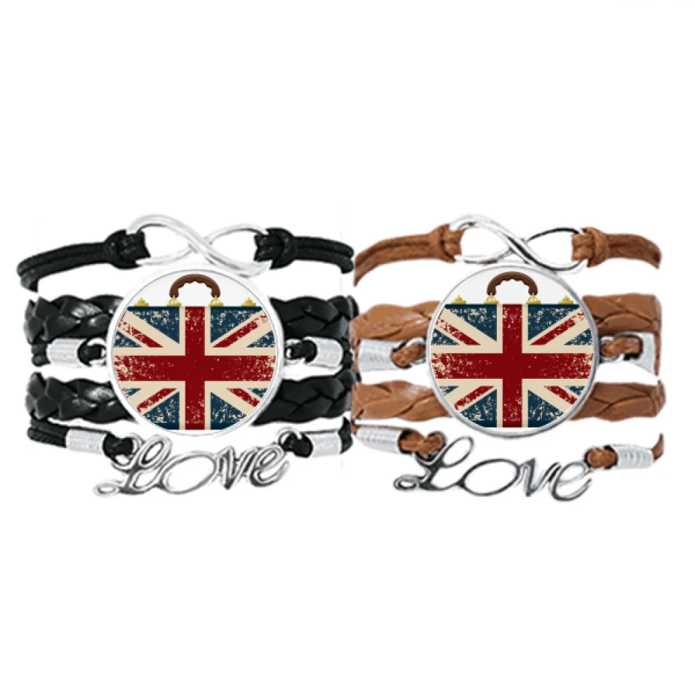 Ретро чемодан Union Jack британский флаг культура браслет ручной ремешок кожаный ремешок браслет двойной комплект
Ретро чемодан Union Jack британский флаг культура браслет ручной ремешок кожаный ремешок браслет двойной комплект