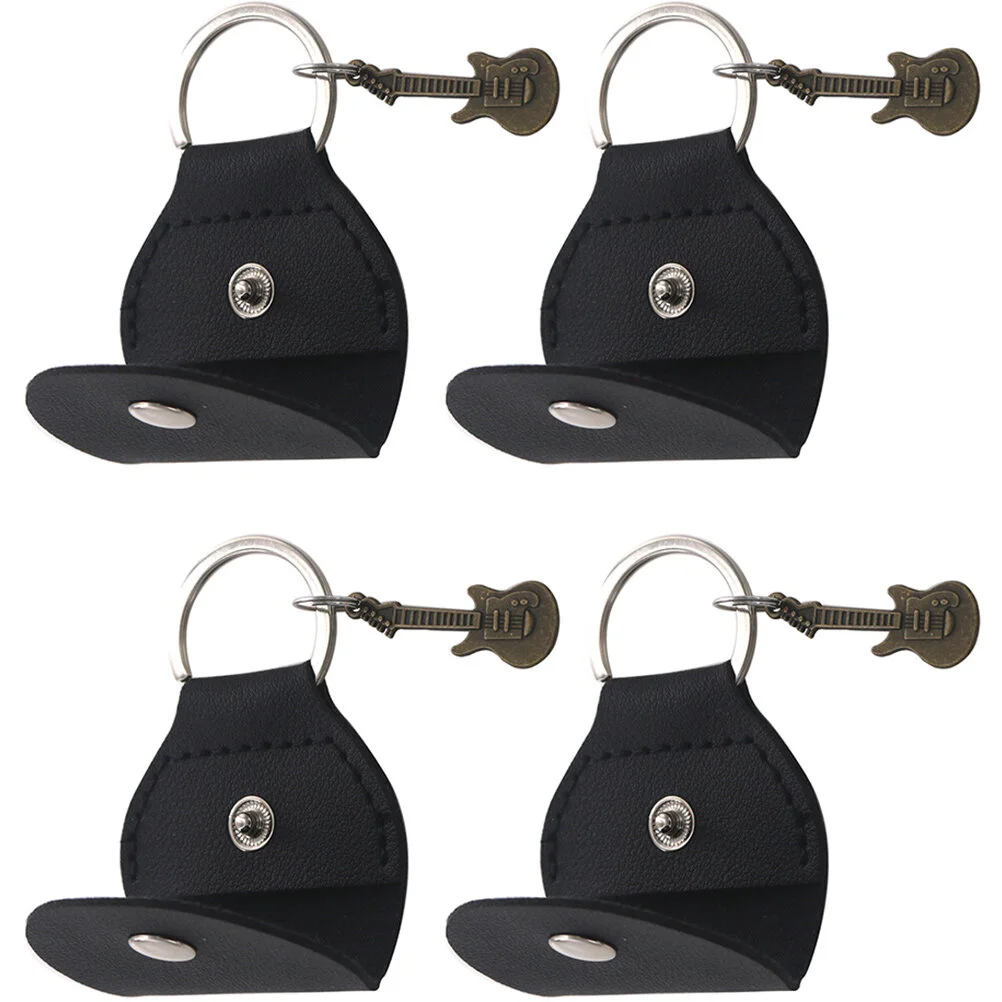 4 Pcs Guitar Picks Storage Rack Case Instrument Container Holder Metal Keychain Child
4 Pcs Guitar Picks Storage Rack Case Instrument Container Holder Metal Keychain Child