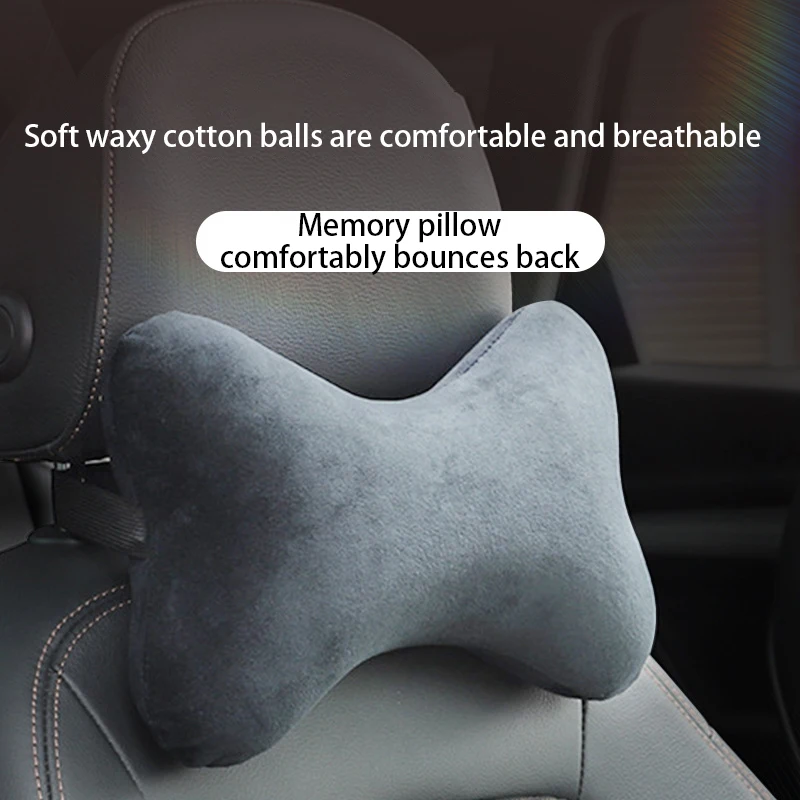 Car Neck Headrest Pillow Memory Foam Car Seat Neck Pillow Breathable Crystal Velvet Head And Neck Support For Sleep Pillow
Car Neck Headrest Pillow Memory Foam Car Seat Neck Pillow Breathable Crystal Velvet Head And Neck Support For Sleep Pillow