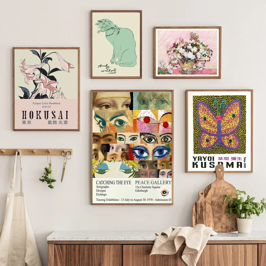 Eye Dove Crane Cat Peony William Morris Yayoi Kusama Retro Art Canvas Painting Posters And Prints Pictures For Living Room Decor
Eye Dove Crane Cat Peony William Morris Yayoi Kusama Retro Art Canvas Painting Posters And Prints Pictures For Living Room Decor