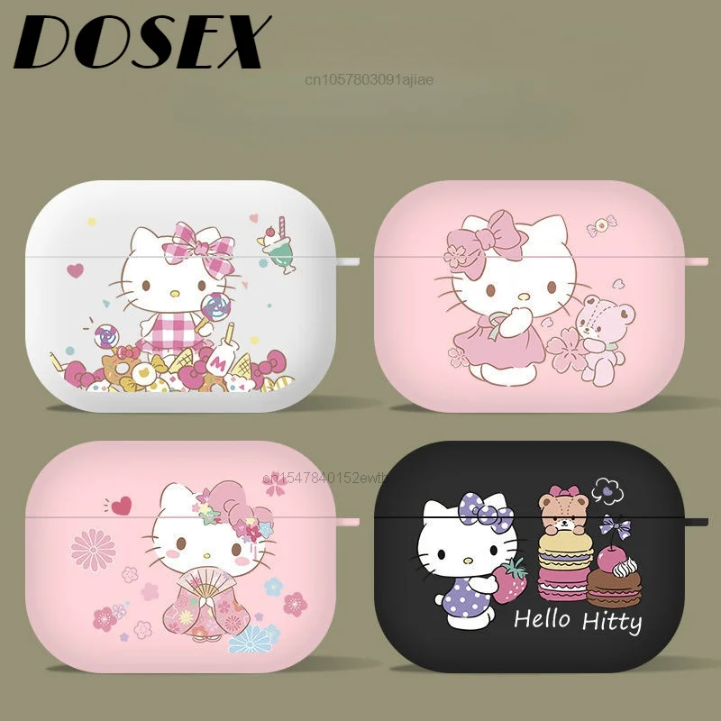 Women's Airpods 2 Wireless Bluetooth Headset Cover Pro Sanrio Hello Kitty 3 Generation Lovely Frosted Silicone Headset Case Soft
Women's Airpods 2 Wireless Bluetooth Headset Cover Pro Sanrio Hello Kitty 3 Generation Lovely Frosted Silicone Headset Case Soft