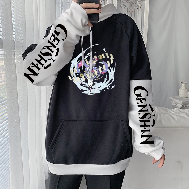 Kawaii Qi Qi Genshin Impact Fashion Game Anime Graphic Fake Two Pieces Sweatshirt Fashion Manga Winter Casual Women Men Hoodies
Kawaii Qi Qi Genshin Impact Fashion Game Anime Graphic Fake Two Pieces Sweatshirt Fashion Manga Winter Casual Women Men Hoodies