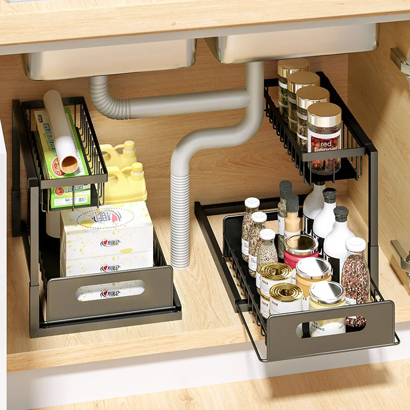 Kitchen Spice Rack Metal Basket Drawer Spice Jar Holder Shelf Pull Out Sliding Basket Bathroom Cupboard Cabinet Storage Organize
Kitchen Spice Rack Metal Basket Drawer Spice Jar Holder Shelf Pull Out Sliding Basket Bathroom Cupboard Cabinet Storage Organize