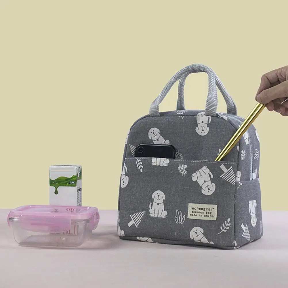 Simple Insulation Bag Portable Handle Waterproof Thermal Bag Easy Access Lunch Box Bag
Simple Insulation Bag Portable Handle Waterproof Thermal Bag Easy Access Lunch Box Bag