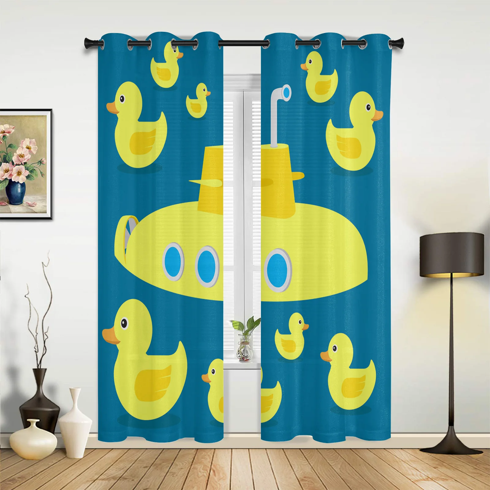 Duck Submarine Cute Window Curtains for Living Room Home Decor Bedroom Curtains Left and Right Biparting Open Drapes
Duck Submarine Cute Window Curtains for Living Room Home Decor Bedroom Curtains Left and Right Biparting Open Drapes