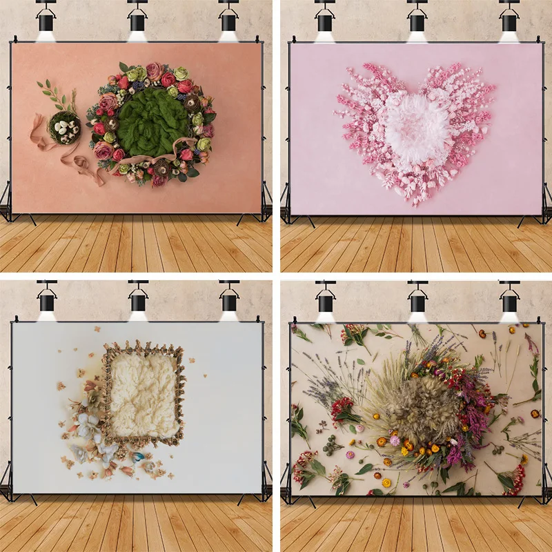 Neonatal Portrait Photography Background Flowers Swing Birthday Art Background Baby Photo Gallery Props BG-02
Neonatal Portrait Photography Background Flowers Swing Birthday Art Background Baby Photo Gallery Props BG-02