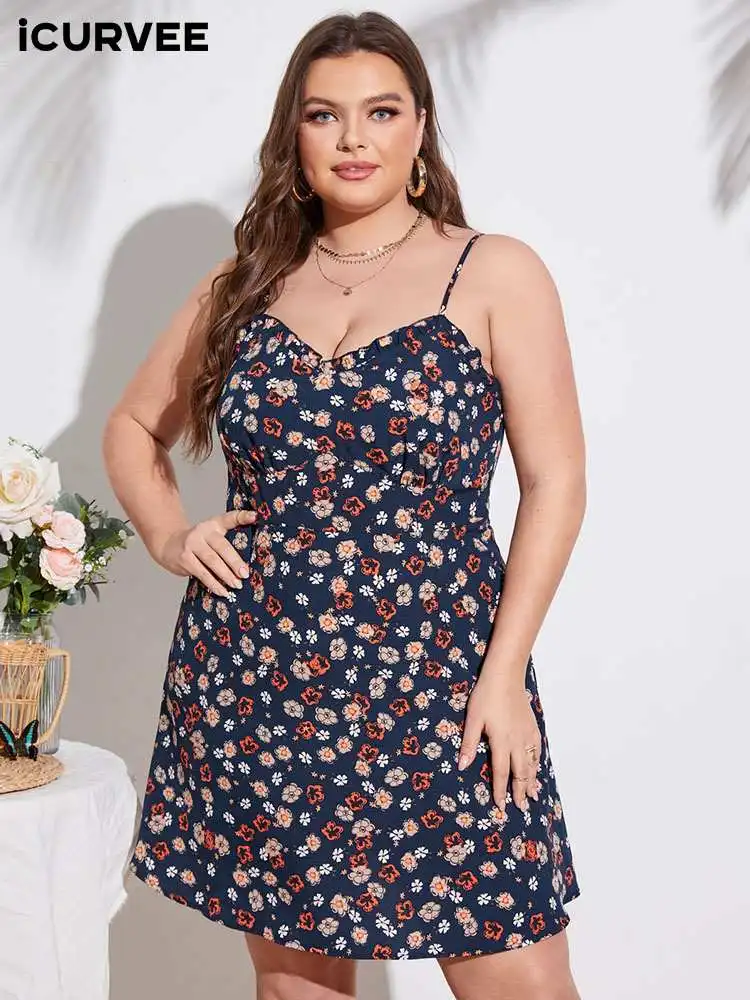 ICURVEE Plus Size Summer Dress Women Sexy Straps Sleeveless Vintage Floral Printed Bohemian Party Sundress 2022 Casual Vestidos
ICURVEE Plus Size Summer Dress Women Sexy Straps Sleeveless Vintage Floral Printed Bohemian Party Sundress 2022 Casual Vestidos