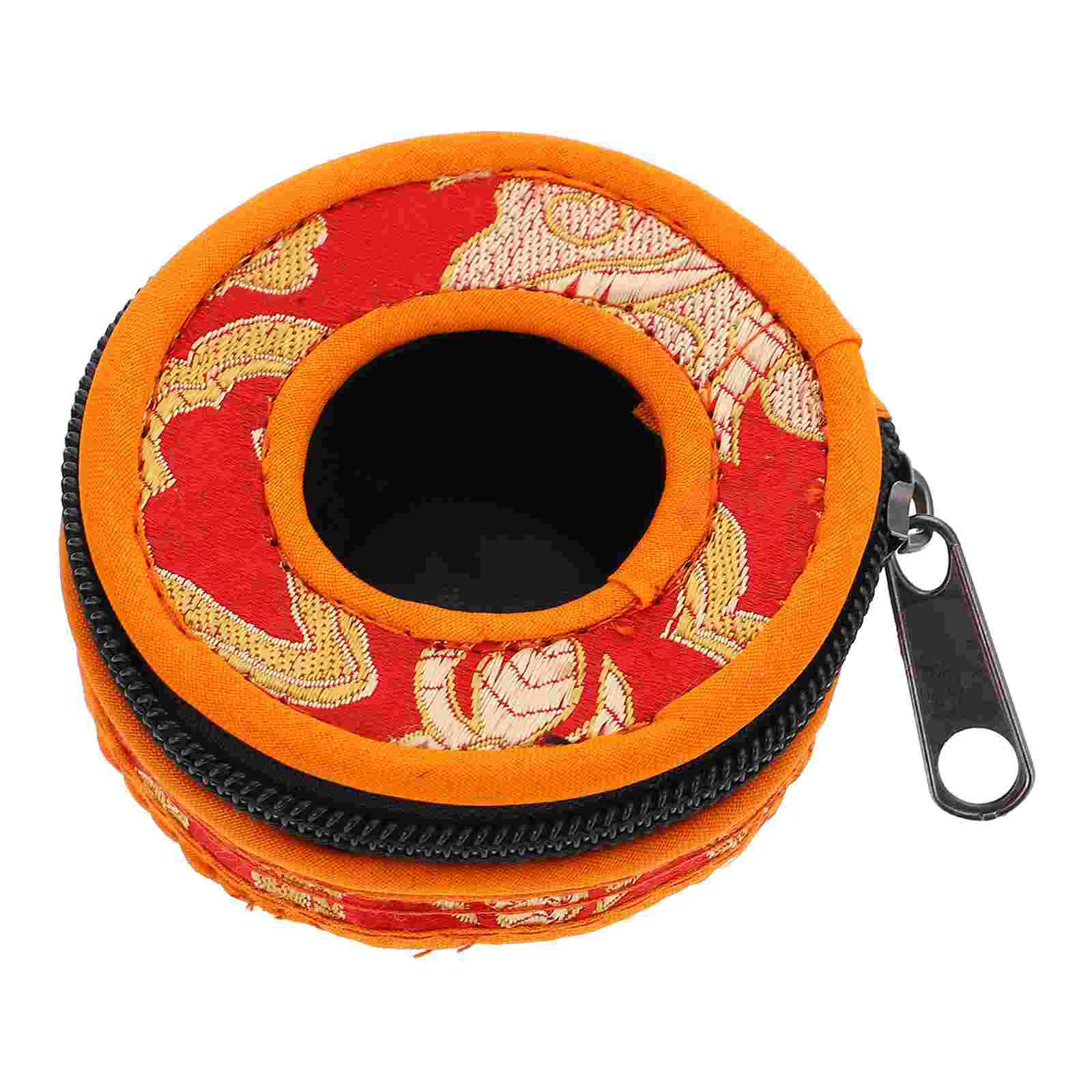 Pocket Finger Cymbals Packs Tote Organizer Zip- Up Case Bag Cotton Religious Bell
Pocket Finger Cymbals Packs Tote Organizer Zip- Up Case Bag Cotton Religious Bell