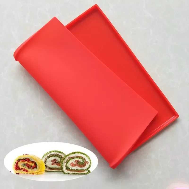 JMT1pc Non-stick Silicone Oven Mat Cake Roll Mat Baking Mat Functional Baking Cake Pad Swiss Roll Pad Bakeware Baking Tools //
JMT1pc Non-stick Silicone Oven Mat Cake Roll Mat Baking Mat Functional Baking Cake Pad Swiss Roll Pad Bakeware Baking Tools //