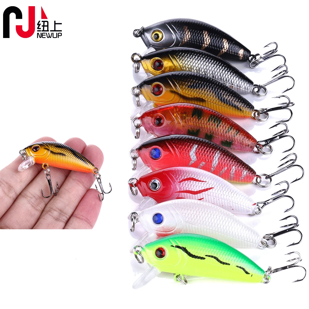 Miniature Floating Mino Bait 5cm3.6G Lure Lure Bionic Lure Fishing Gear Fishing Tackle Supplies
Miniature Floating Mino Bait 5cm3.6G Lure Lure Bionic Lure Fishing Gear Fishing Tackle Supplies